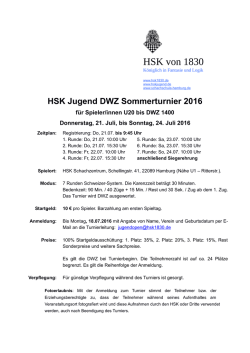 HSK von 1830 - HSK