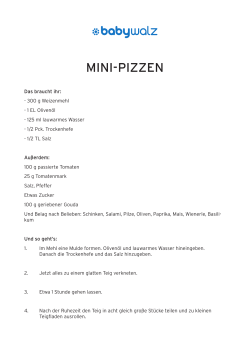 mini-pizzen