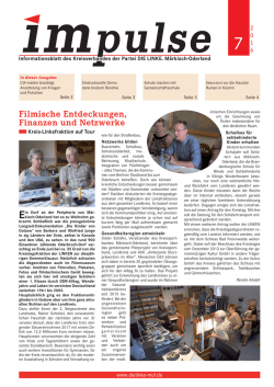 Impulse Juli 2016.indd - DIE LINKE. M&auml;rkisch