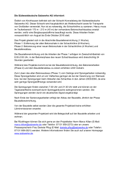 Information Mitteilungsblatt Kirchhausen
