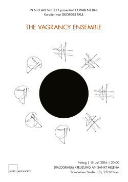 the vagrancy ensemble