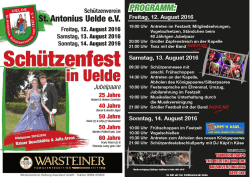 Uelder Schützenfest 2016