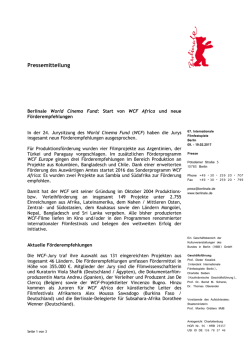 Internationale Filmfestspiele Berlin