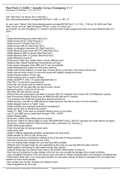 Red Pack [1,5GB] + Assetto Corsa Changelog V1.7