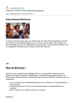International BioCamp