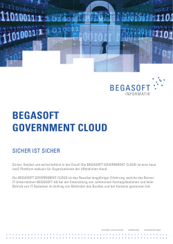 begasoft government cloud