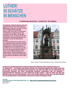 Lutherstadt Wittenberg - Leipziger Kulturgenuss