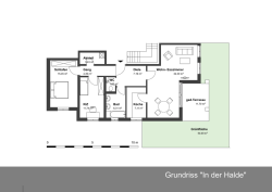 Grundriss "In der Halde"