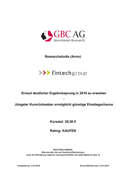 FinTech Group AG