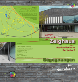 Zeighaus - Stadtteilschule Bergedorf