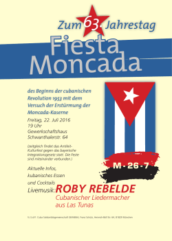 fiestamoncada_flyer - Netzwerk Cuba Nachrichten