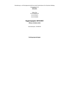Hygienepapier 2016 EKV