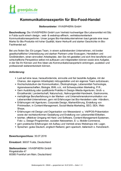Dieses Stellenangebot als PDF speichern