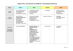 Hygiene Plan &bdquo;Grundschule am W&auml;ldchen&ldquo; Strausberg Kurzfassung