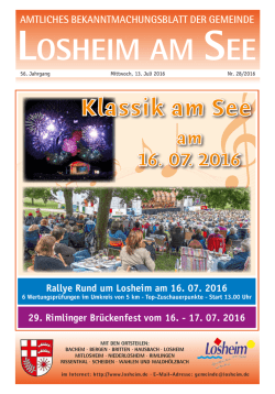 KW28 16 LOS - Losheim am See