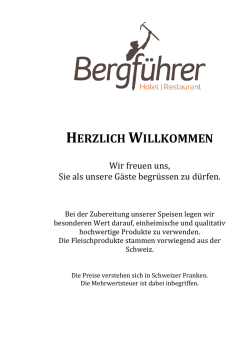 herzlich willkommen