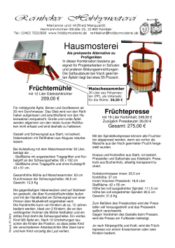 Hausmosterei
