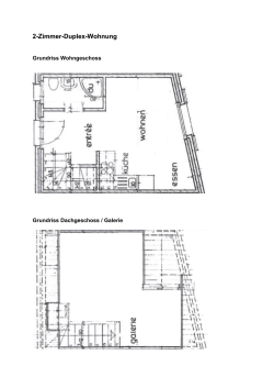 2-Zimmer-Duplex-Wohnung