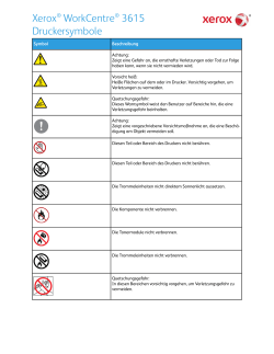 Druckersymbole - Xerox Support and Drivers