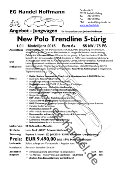 New Polo Trendline 5-t№rig - EG