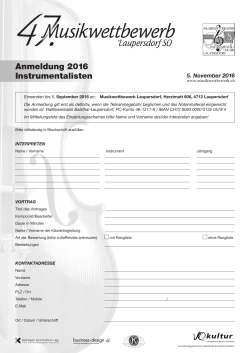 Musikwettbewerb - SOBV – Solothurner Blasmusikverband