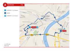 Streckenvorschlag 3 | 3 km | flach und kurz