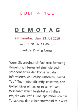 Golf 4 You - Golfclub Bad W&ouml;rishofen