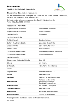 Information - Heppenheim