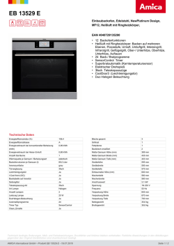 EB 13529 E - Amica International GmbH
