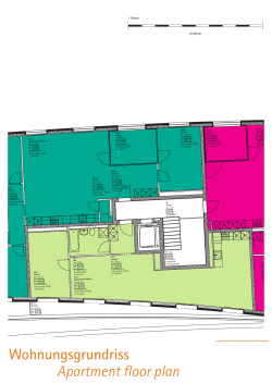 Wohnungsgrundriss Apartment floor plan