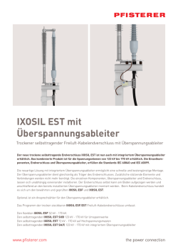IXOSIL EST mit &Uuml;berspannungsableiter