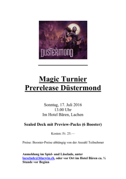 Infos - Spiel