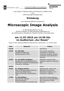 Microscopic Image Analysis