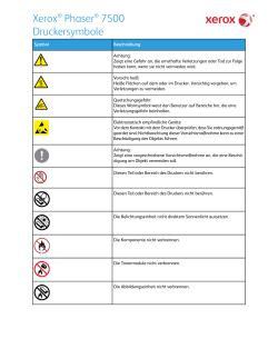 Druckersymbole - Xerox Support and Drivers