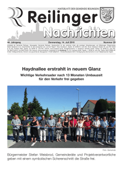 Haydnallee erstrahlt in neuem Glanz