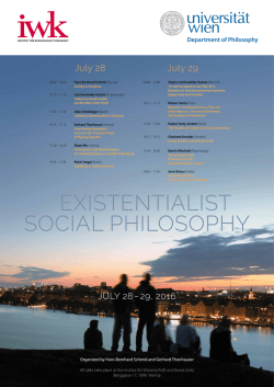 JULY 28 &ndash; 29, 2016 July 28 July 29