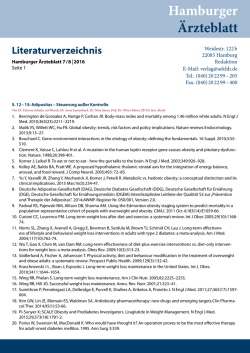 Hamburger &Auml;rzteblatt