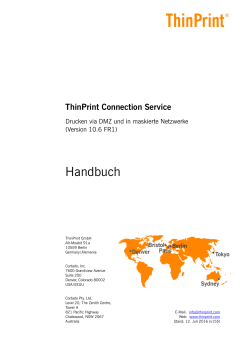 ThinPrint Connection Service