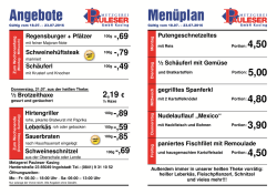 Harderstrasse - Metzgerei Pauleser