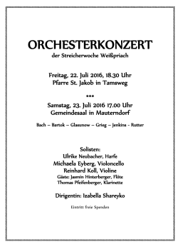 orchesterkonzert