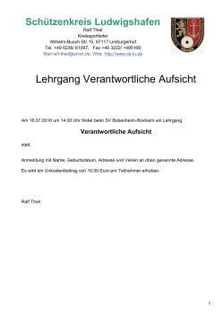 Schützenkreis Ludwigshafen am Rhein