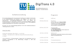 DigiTrans 4.0_Auftaktveranstaltung