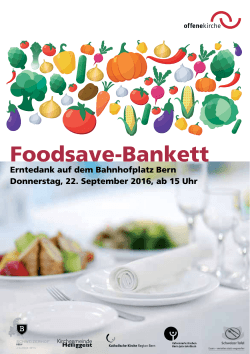 Foodsave-Bankett