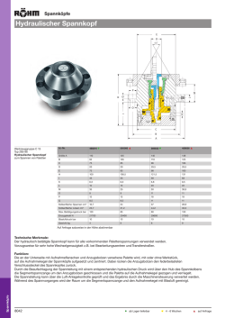 Hydraulischer Spannkopf