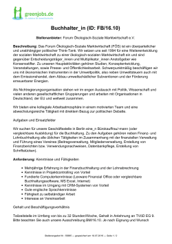 Dieses Stellenangebot als PDF speichern
