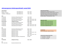 Jahresprogramm 2016 / Version 3