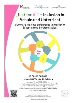Page 1 VON OSS | ETZKY FD Universität Vechta universität