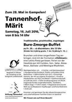 Tannenhof- M&auml;rit