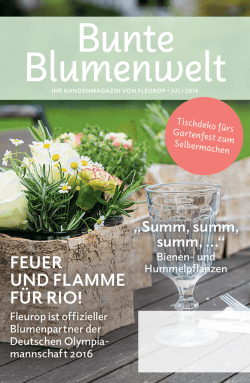 Juli 16 - blumen