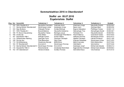 Sommerbiathlon 2016 in Oberdiendorf Staffel am 09.07.2016